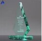 Factory Direct Sell Mountain Shape Glass Trophy Jade Awards With Good Offer