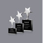 Metal Pentagram Crystal Trophy Awards New Design crystal awards and trophies