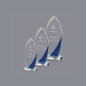 high quality clear acrylic blank glass award acrylic gift crystal award trophy