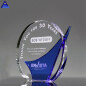 Custom High Grade Cheap Crystal Glass Trophy For Corporate Honor