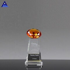 Diamante decorativo óptico del cristal de OEM/ODM para los recuerdos de la boda