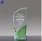 Latest Design Promotional Newest Engraving Crystal Glass Materisl Award Trophy With Gift Box
