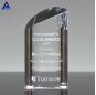 2019 Promotional Products Clear Strata Crystal Award Trophy With Logo