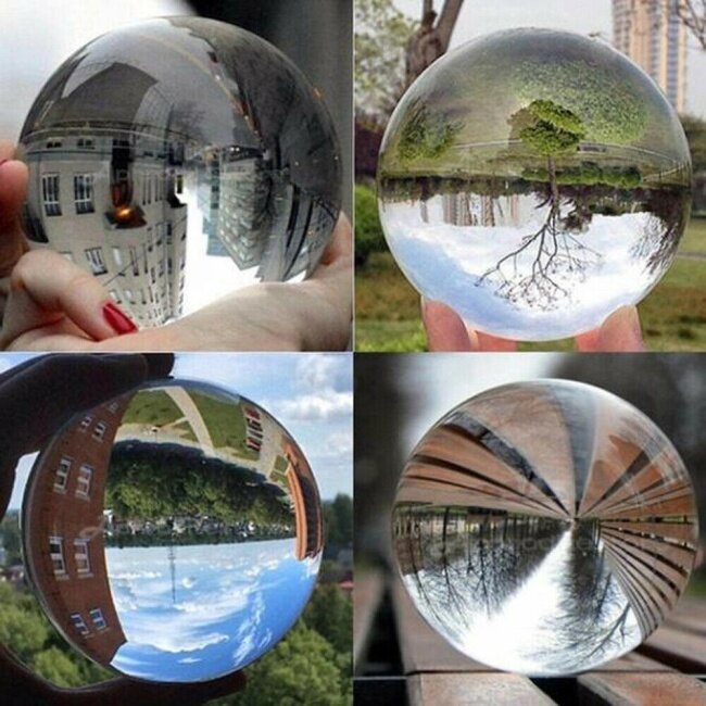 Wholesale Custom home decoration homemade with wooden stand blank Clear Dia 80mm Transparent K9 crystal ball