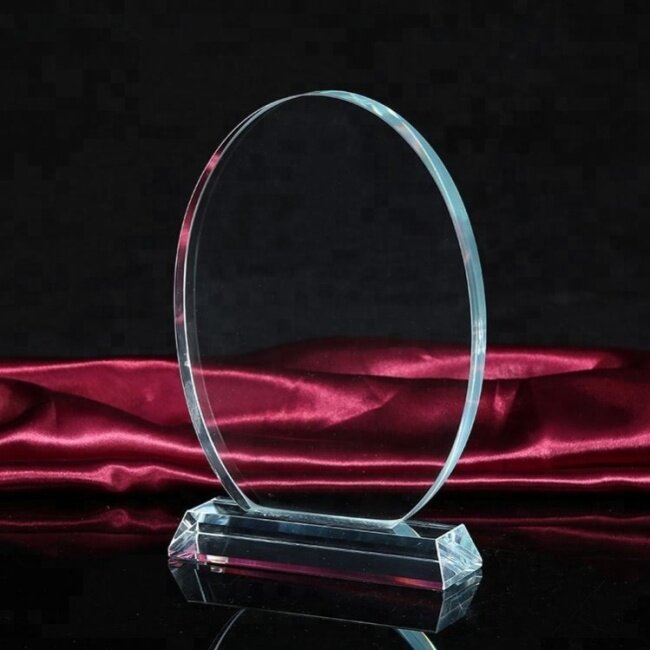 Custom Quality 3D Engrave Blank Crystal Trophy/Award/Plaque/Trophy Crystal