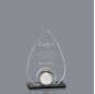 High-quality custom crystal trophy Wholesale Glass Crystal Pointed crystal award trophy