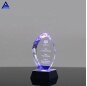 Personal Beauty Color Custom Engraving Accolade Flame Crystal Trophy