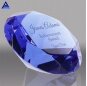 Faceted Decoration Large Crystal Glass Wedding Souvenir Crystal Diamond With Nice Box