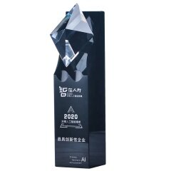 Горячие продажи высокого качества K9 Block Black Crystal Award Diamond Crystal Trophy
