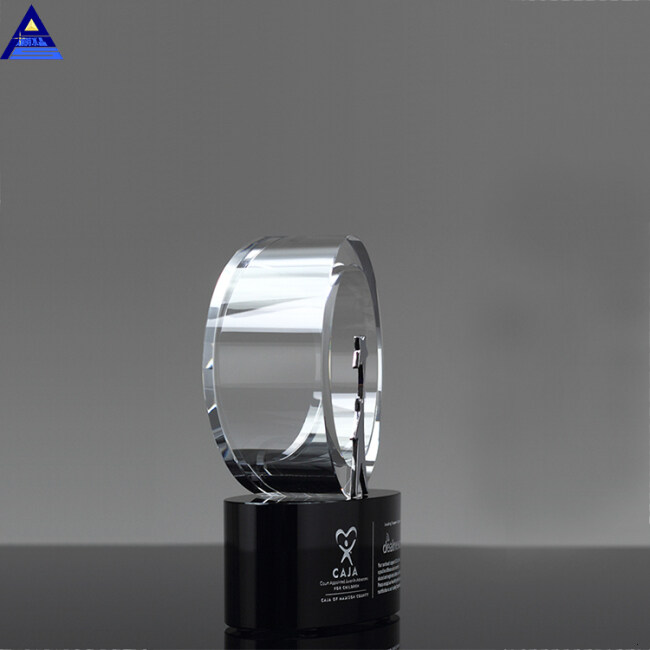 2019 Newest Crystal Gift Crystal Award Trophy Clear Glass Trophy Award