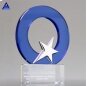 Manufacturer Supply Excellent Quality Customize Logo Star Shaped Cheap Crystal Trophy