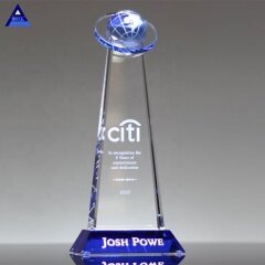 2019 New Design Orbit Crystal Trophy Global Awards para regalos de empresa