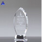Fancy Engraving K9 Accolade Flame Crystal Award For Decoration