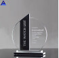 Wholesale Optical Business Crystal Art Glass Shield Awards For Plaque