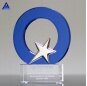 Manufacturer Supply Excellent Quality Customize Logo Star Shaped Cheap Crystal Trophy
