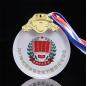 Cheap Customized 3D Laser Engraved Football Sports Award Plaques Crystal Glass Medals For Sports Souvenir Gifts