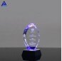 Personal Beauty Color Custom Engraving Accolade Flame Crystal Trophy