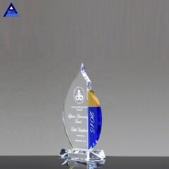 Factory Direct Sale Fuego Award Crystal Trophy For Souvenir