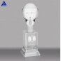 High Quality Cheap Custom K9 Clear Crystal Award Light Bulb Trophy For Souvenir Gift