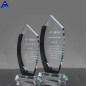 High Quality Created Cheap K9 Engrave Crystal Glass Trophy Award For Business Gift