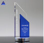 Wholesale High Quality Engraving K9 Crystal Glass Trophy With Custom Made Logo