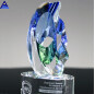 2019 New Design Glass Trophy Award With Good Quality