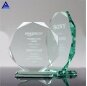 Wholesale Cheap Custom Design Jade Circle Art Glass Awards