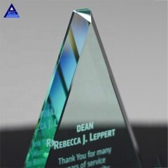 Laser Etched Glass Arrowhead Award Trophy,Wholesale Customise Crystal Trophy