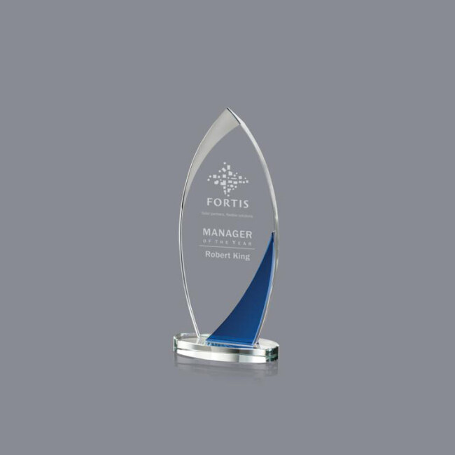 high quality clear acrylic blank glass award acrylic gift crystal award trophy