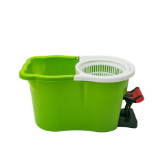 House cleaning spin mop and bucket mop wringer pedal automatic mop bucket