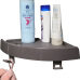 ABS Wall Shower Caddy Storage Basket Soap and Shampoo bathroom suction shower corner shelf