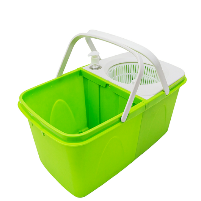 Household Mop Housekeeping Equipment Cleaning Trolley Double Bucket