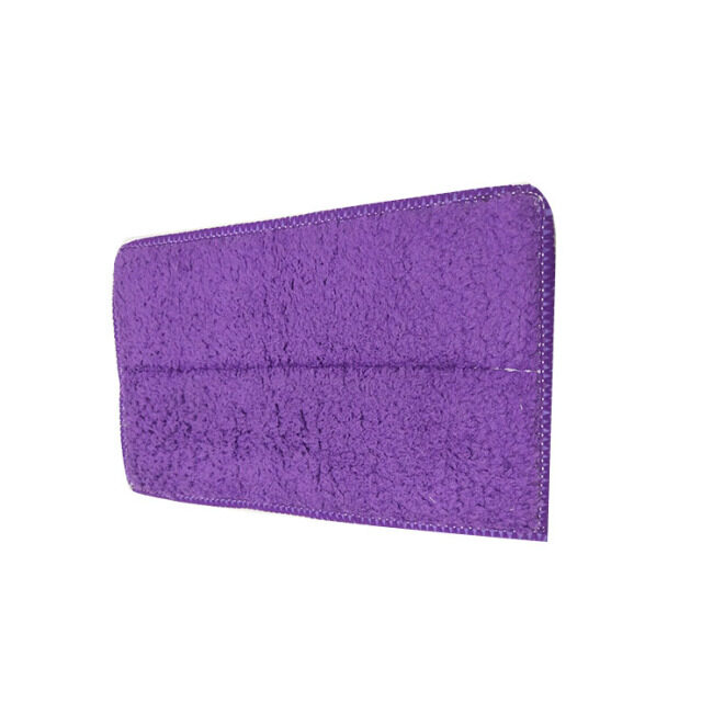 Household multi-function microfiber kitchen cleaning cloth with hand shank