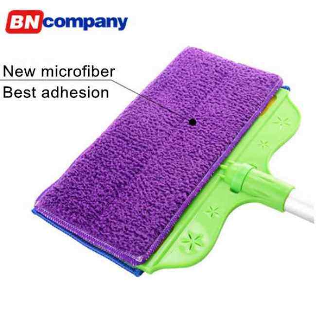 Telescopic Handle Dirt Cleaner Spin Broom Cleaning Mop Brush