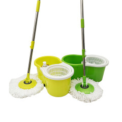 Cleaning Mini 360 Magic Mop with Bucket Yellow from China