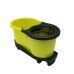 Hand Press Rotating 360 Mop Bucket Set With Bucket Dolly