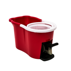 Home Plastic Bucket With Pedal 360 Spin Floor Mop
